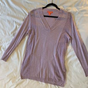 lilac light sweater